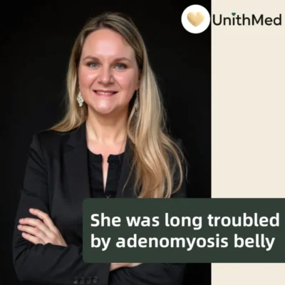 She was long troubled by adenomyosis belly